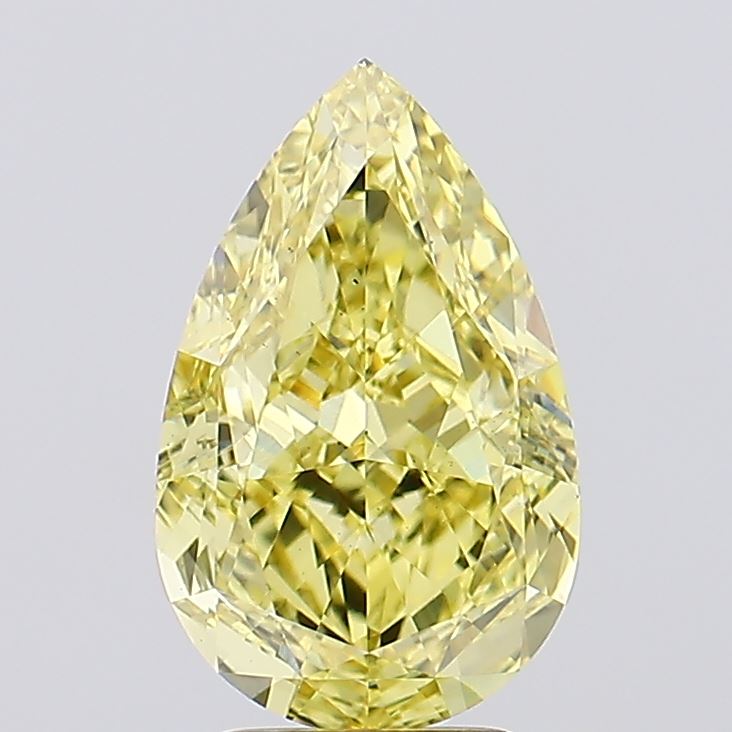 4.17 Carat Pear Shaped, Excellent Cut, VS2 Clarity, IGI Certified Lab Grown Diamond