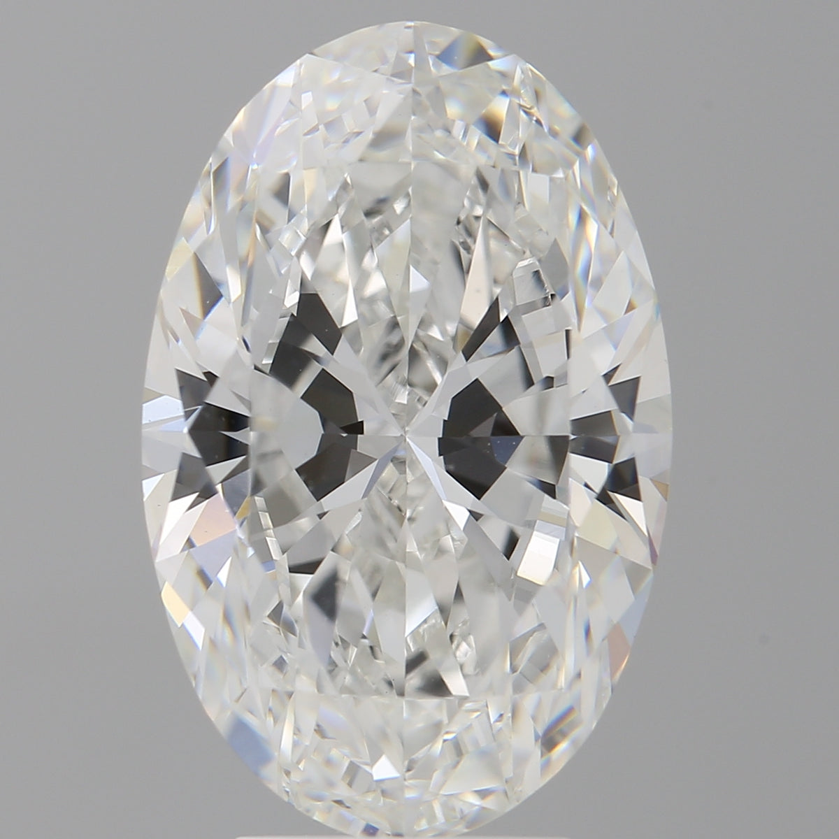 5.51 Carat Oval Shaped, Ideal Cut, E Color, VVS2 Clarity, IGI Certified Lab Grown Diamond