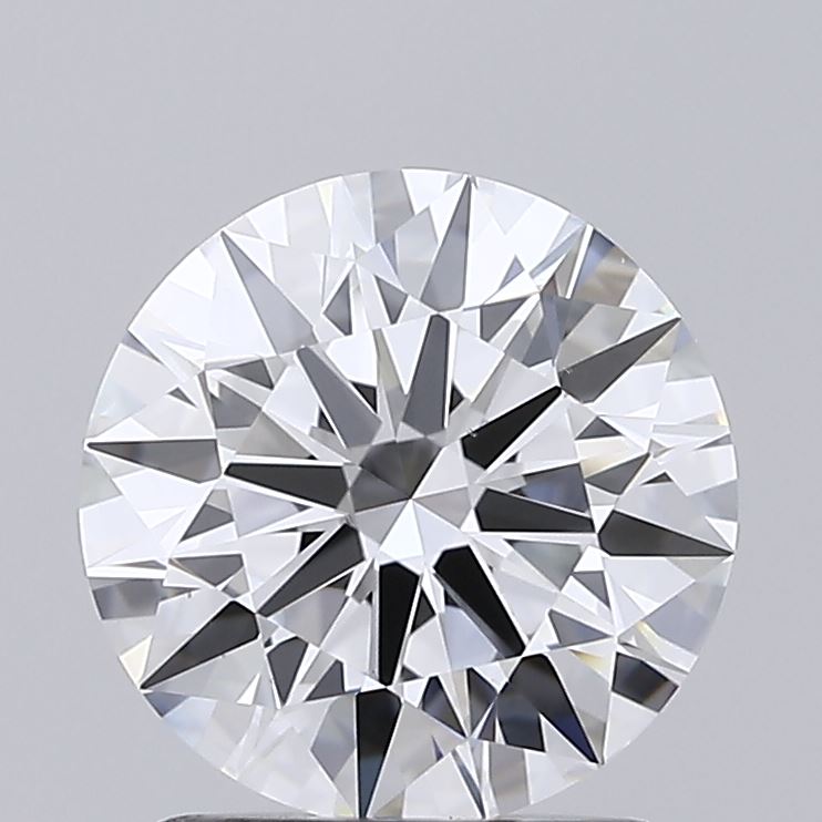 1.59 Carat Round Shaped, Ideal Cut, D Color, VS1 Clarity, IGI Certified Lab Grown Diamond