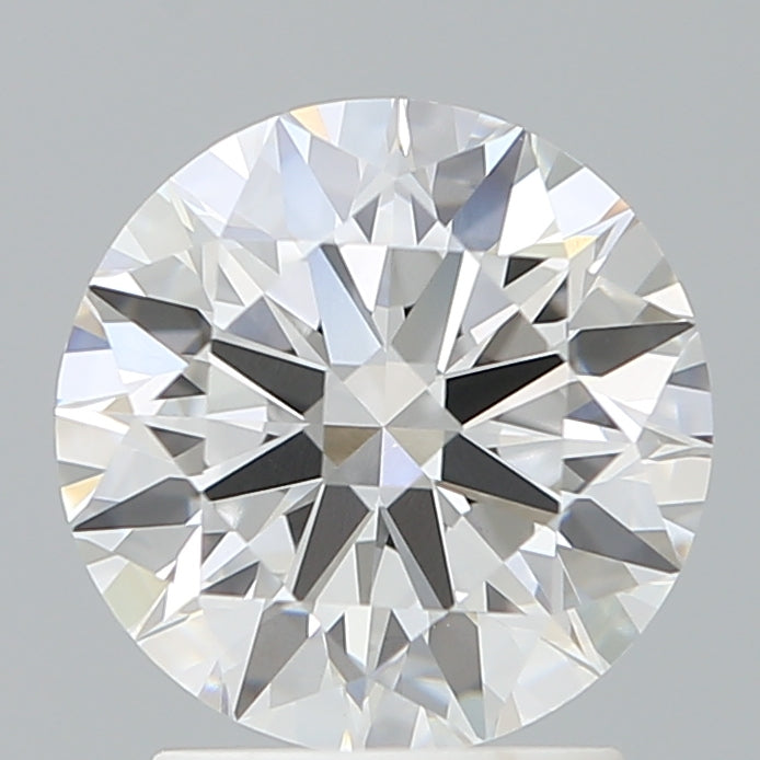 2.22 Carat Round Shaped, Ideal Cut, D Color, VVS2 Clarity, IGI Certified Lab Grown Diamond