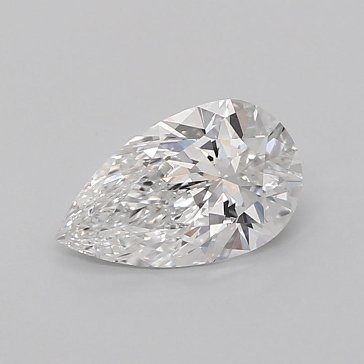 1.02 Carat Pear Shaped, Ideal Cut, D Color, VVS2 Clarity, IGI Certified Lab Grown Diamond