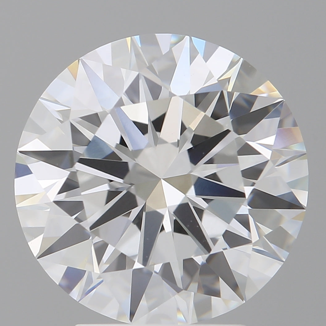 4.05 Carat Round Shaped, Ideal Cut, E Color, VVS2 Clarity, IGI Certified Lab Grown Diamond