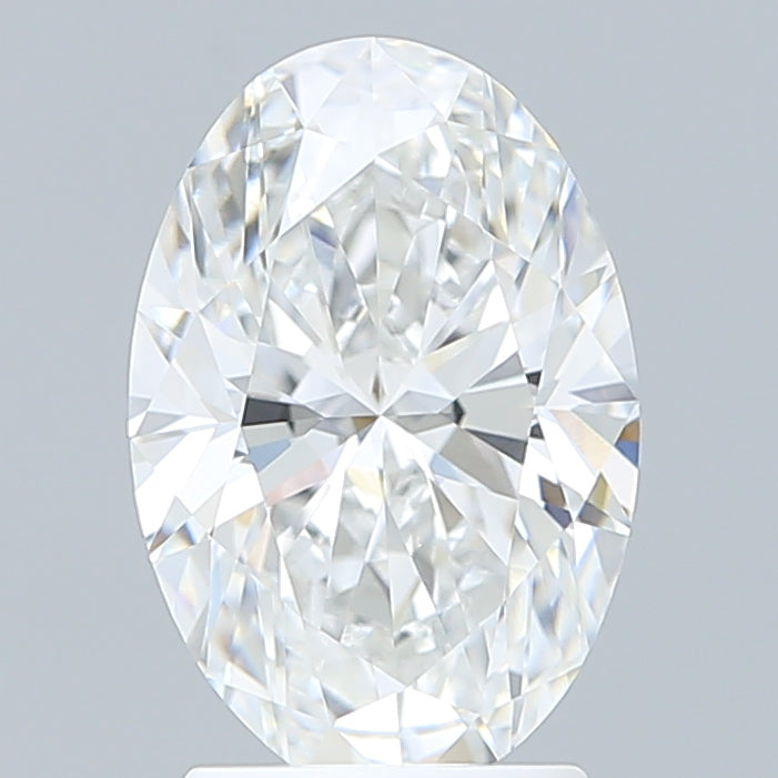2.56 Carat Oval Shaped, Ideal Cut, E Color, VVS2 Clarity, IGI Certified Lab Grown Diamond