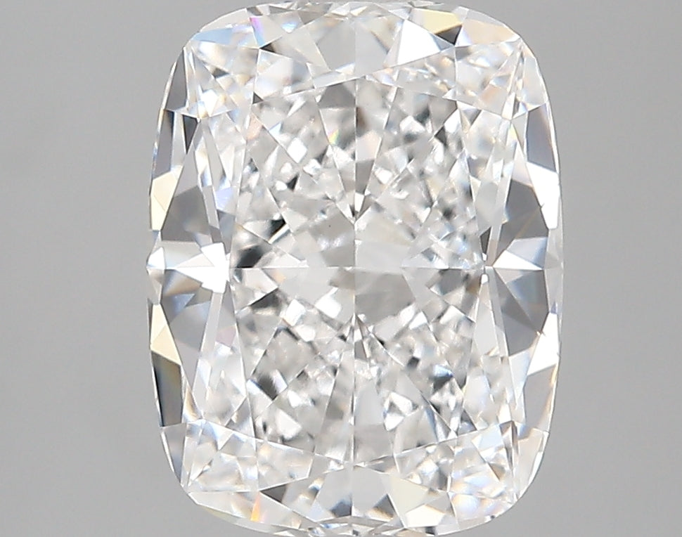 4.11 Carat Cushion Shaped, Very Good Cut, E Color, VVS2 Clarity, IGI Certified Lab Grown Diamond