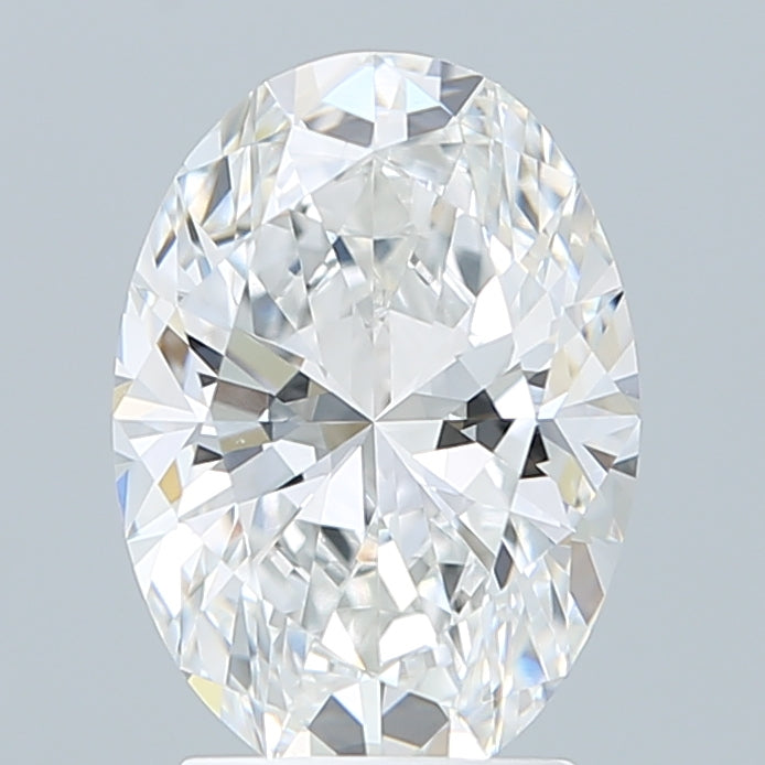 2.60 Carat Oval Shaped, Ideal Cut, E Color, VVS2 Clarity, IGI Certified Lab Grown Diamond