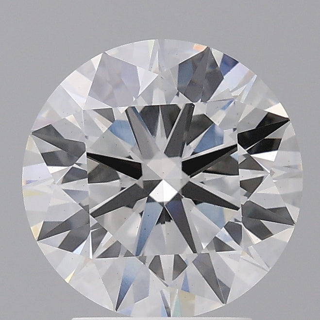 2.91 Carat Round Shaped, Ideal Cut, E Color, VS2 Clarity, IGI Certified Lab Grown Diamond