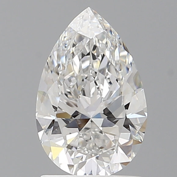 1.54 Carat Pear Shaped, Ideal Cut, E Color, VVS2 Clarity, IGI Certified Lab Grown Diamond