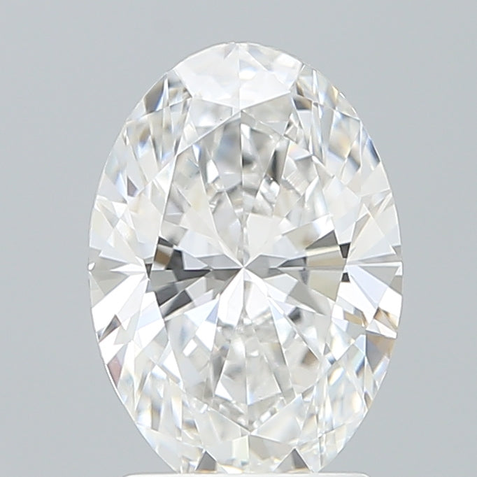 2.26 Carat Oval Shaped, Ideal Cut, E Color, VVS2 Clarity, IGI Certified Lab Grown Diamond