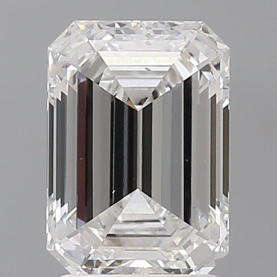 2.49 Carat Emerald Shaped, Ideal Cut, E Color, VS2 Clarity, IGI Certified Lab Grown Diamond