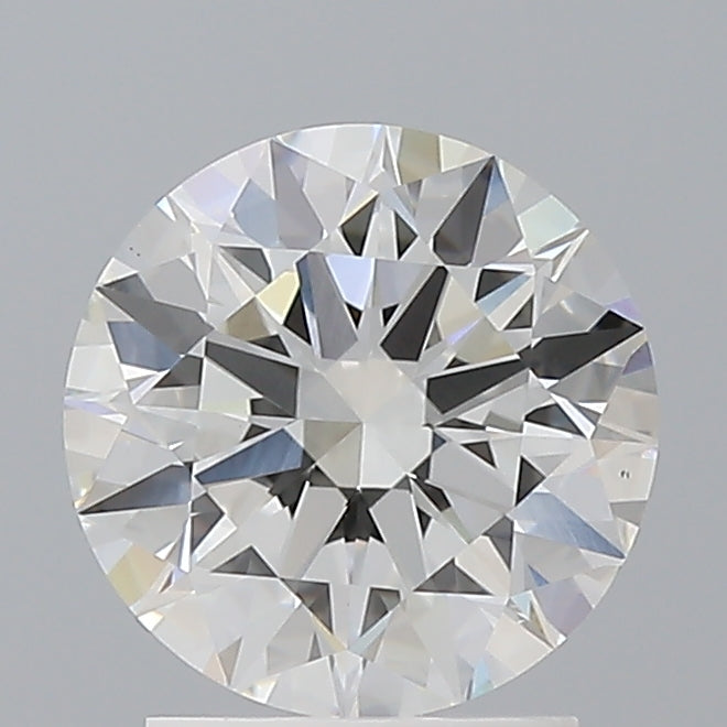 2.07 Carat Round Shaped, Ideal Cut, E Color, VS2 Clarity, IGI Certified Lab Grown Diamond