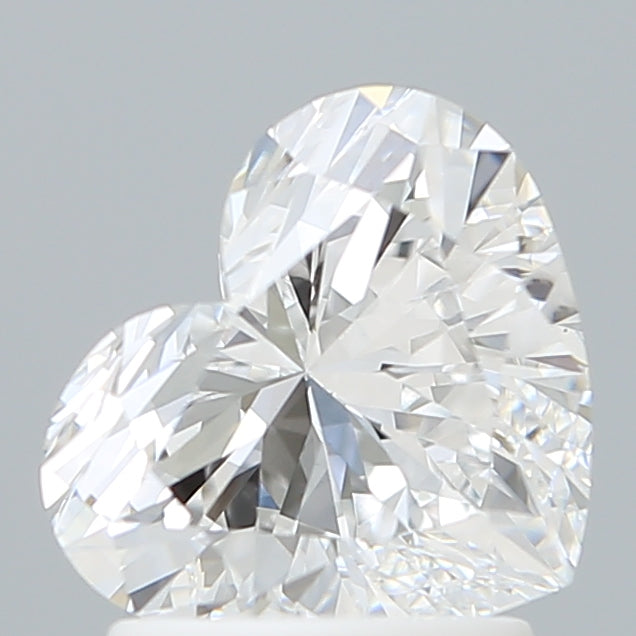 1.75 Carat Heart Shaped, Ideal Cut, D Color, VS1 Clarity, IGI Certified Lab Grown Diamond