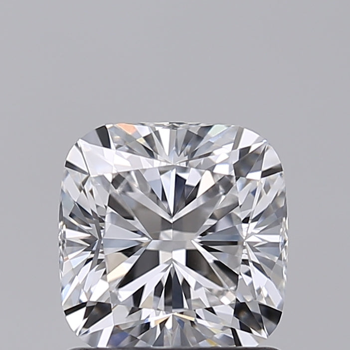1.02 Carat Cushion Shaped, Ideal Cut, D Color, VS1 Clarity, GIA Certified Lab Grown Diamond