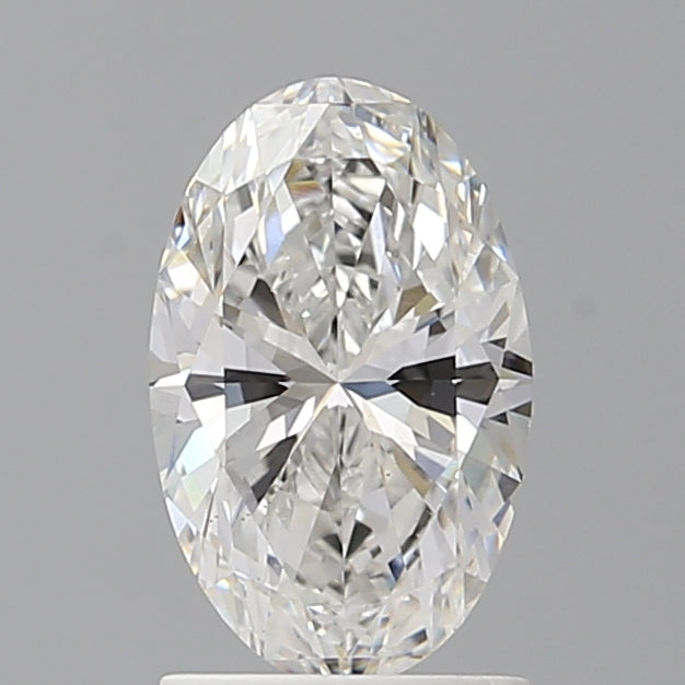 1.52 Carat Oval Shaped, Ideal Cut, E Color, VS1 Clarity, IGI Certified Lab Grown Diamond