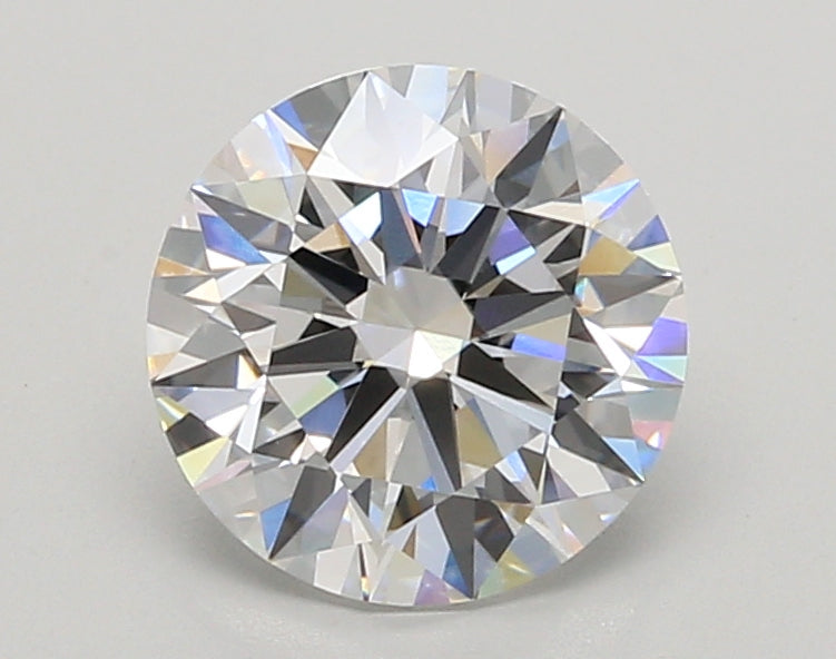 2.03 Carat Round Shaped, Ideal Cut, E Color, VVS2 Clarity, IGI Certified Lab Grown Diamond