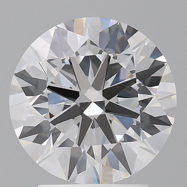 2.60 Carat Round Shaped, Ideal Cut, D Color, VVS2 Clarity, IGI Certified Lab Grown Diamond