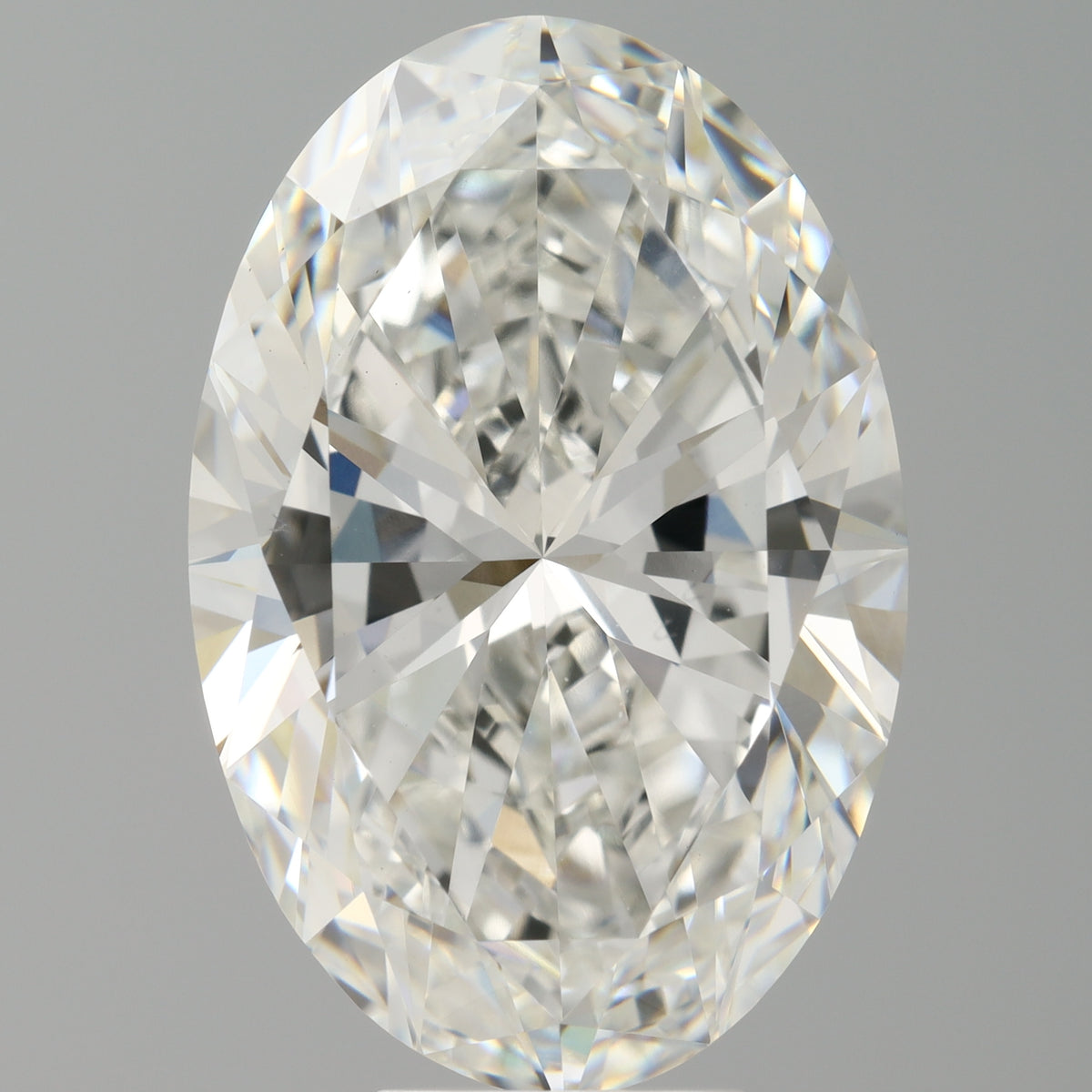 9.07 Carat Oval Shaped, Ideal Cut, F Color, VVS2 Clarity, IGI Certified Lab Grown Diamond