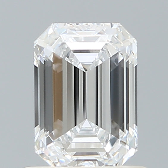 1.04 Carat Emerald Shaped, Ideal Cut, E Color, VVS2 Clarity, IGI Certified Lab Grown Diamond