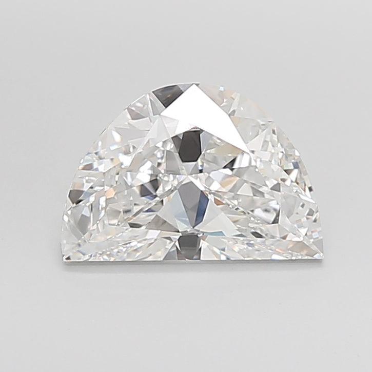 3.09 Carat Half Moon Shaped, Very Good Cut, E Color, VVS2 Clarity, IGI Certified Lab Grown Diamond