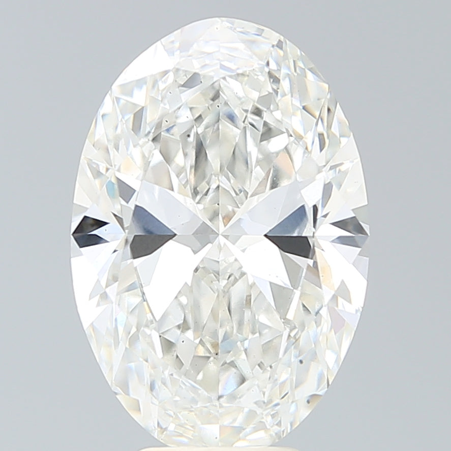 6.14 Carat Oval Shaped, Ideal Cut, G Color, VS2 Clarity, IGI Certified Lab Grown Diamond