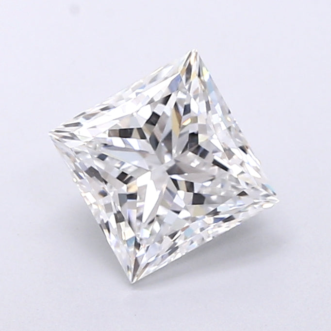 3.00 Carat Princess Shaped, Very Good Cut, E Color, VS1 Clarity, IGI Certified Lab Grown Diamond