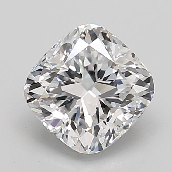 1.53 Carat Cushion Shaped, Ideal Cut, D Color, VVS2 Clarity, IGI Certified Lab Grown Diamond