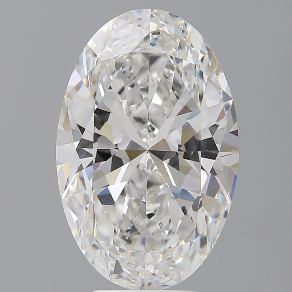 6.57 Carat Oval Shaped, Ideal Cut, E Color, VVS2 Clarity, IGI Certified Lab Grown Diamond