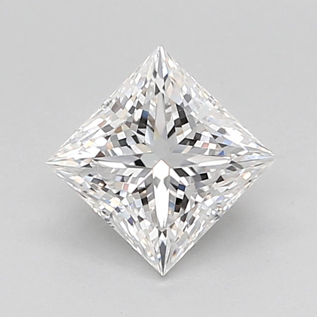 1.01 Carat Princess Shaped, Ideal Cut, E Color, VS1 Clarity, IGI Certified Lab Grown Diamond