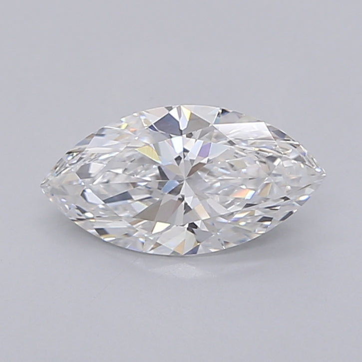 1.02 Carat Marquise Shaped, Ideal Cut, E Color, VVS2 Clarity, IGI Certified Lab Grown Diamond