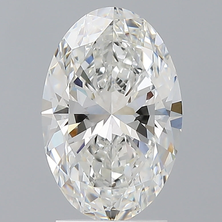 2.59 Carat Oval Shaped, Excellent Cut, E Color, VVS2 Clarity, IGI Certified Lab Grown Diamond