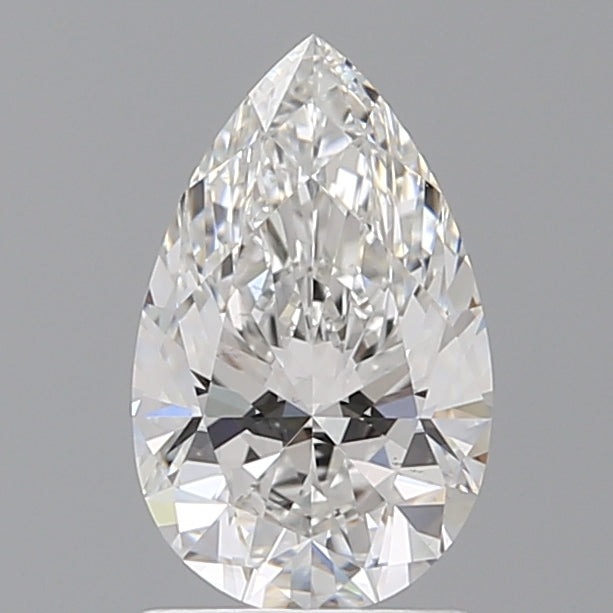 1.58 Carat Pear Shaped, Ideal Cut, E Color, VS1 Clarity, IGI Certified Lab Grown Diamond