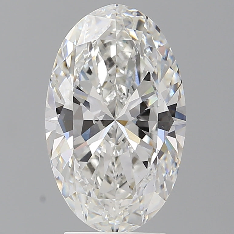 3.52 Carat Oval Shaped, Ideal Cut, E Color, VS1 Clarity, IGI Certified Lab Grown Diamond