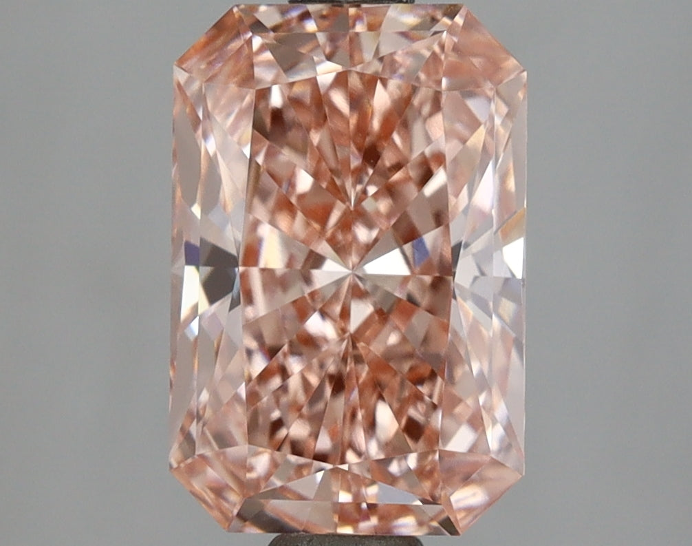 2.52 Carat Radiant Shaped, Ideal Cut, VVS2 Clarity, IGI Certified Lab Grown Diamond