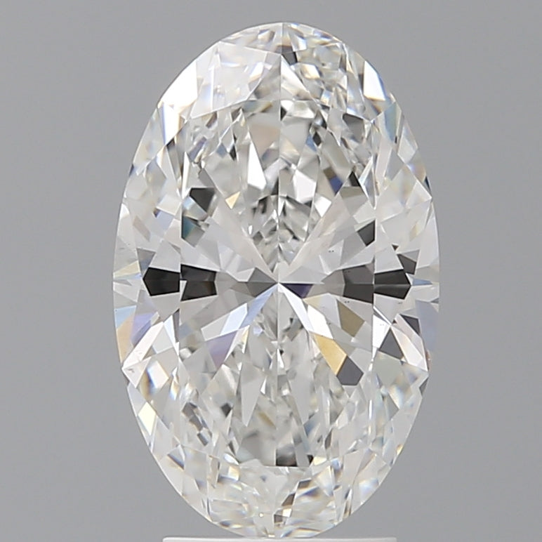 3.55 Carat Oval Shaped, Ideal Cut, E Color, VS1 Clarity, IGI Certified Lab Grown Diamond