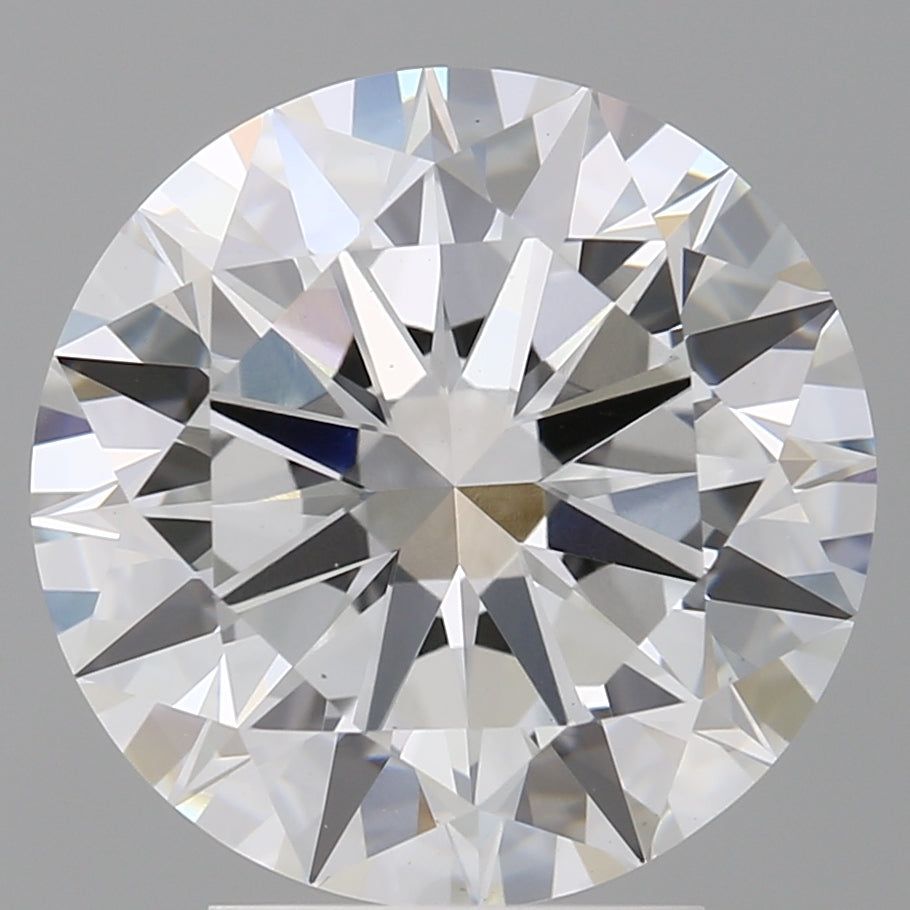 4.00 Carat Round Shaped, Excellent Cut, E Color, VS1 Clarity, IGI Certified Lab Grown Diamond