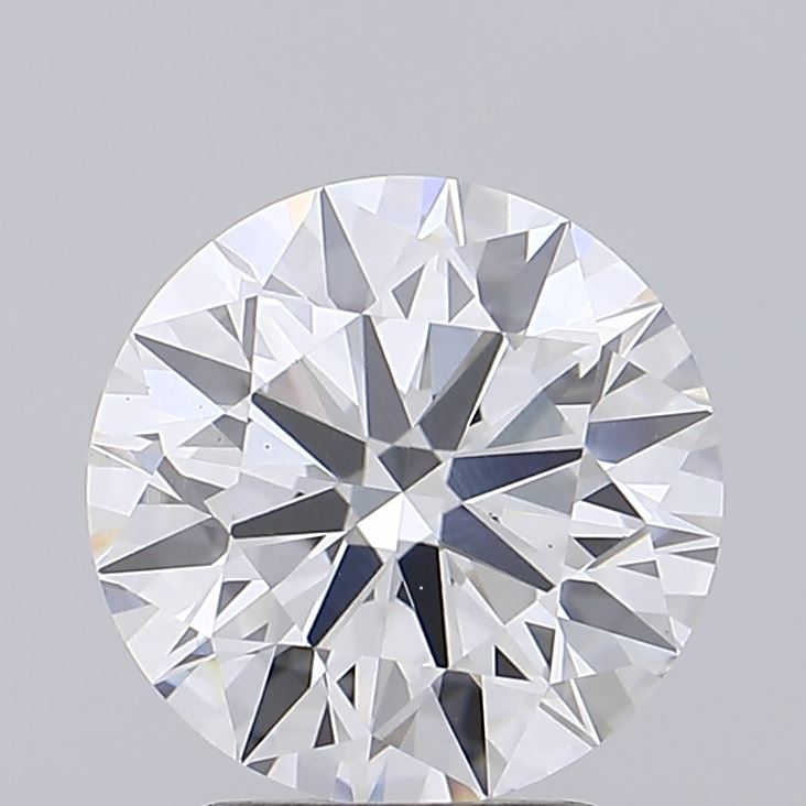2.52 Carat Round Shaped, Ideal Cut, F Color, VS1 Clarity, IGI Certified Lab Grown Diamond