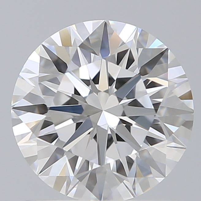 1.31 Carat Round Shaped, Ideal Cut, D Color, VVS2 Clarity, IGI Certified Lab Grown Diamond