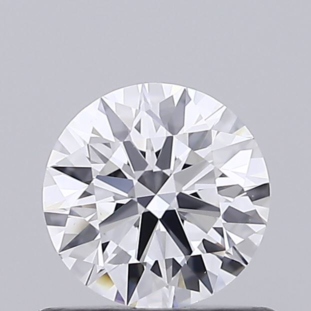 0.54 Carat Round Shaped, Ideal Cut, D Color, VVS2 Clarity, IGI Certified Lab Grown Diamond