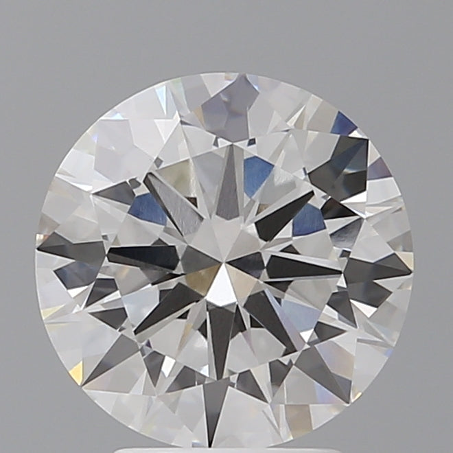 3.46 Carat Round Shaped, Excellent Cut, F Color, VVS2 Clarity, IGI Certified Lab Grown Diamond