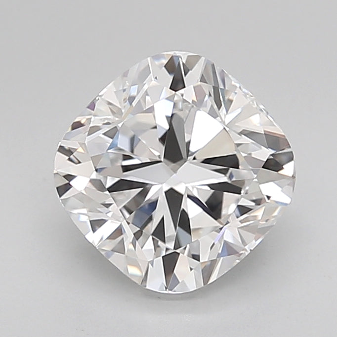 2.03 Carat Cushion Shaped, Excellent Cut, D Color, VVS1 Clarity, IGI Certified Lab Grown Diamond