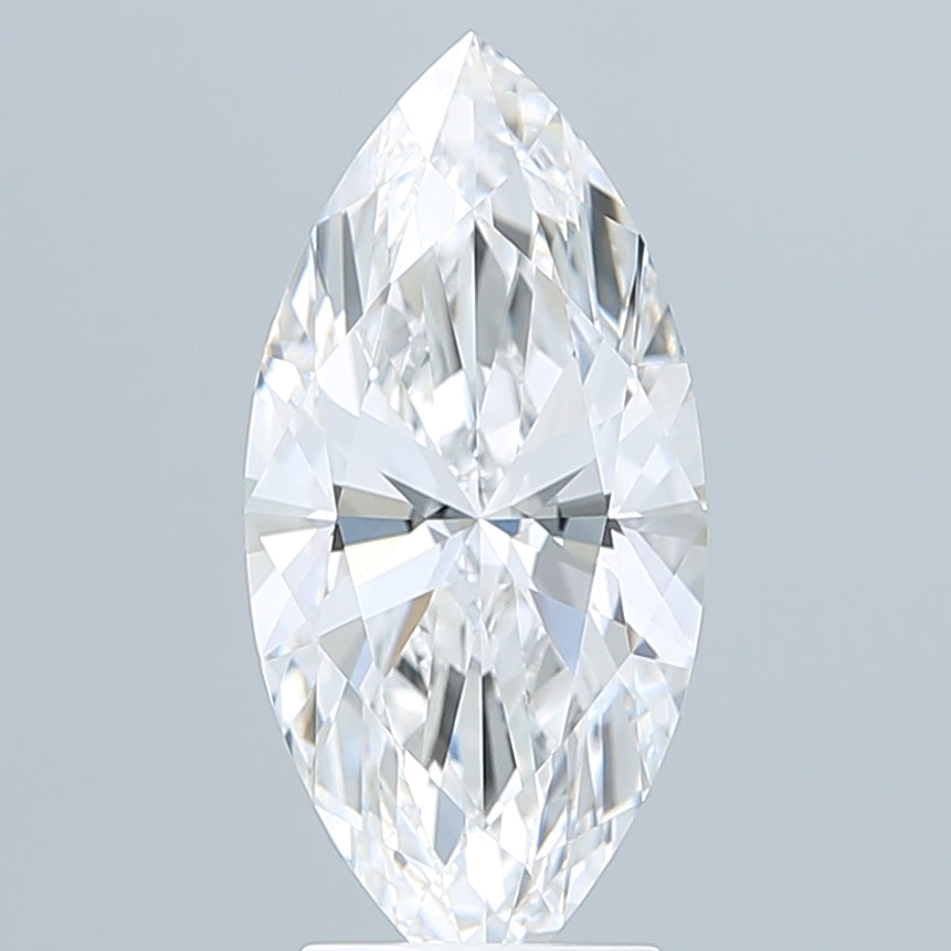 3.04 Carat Marquise Shaped, Ideal Cut, E Color, VVS1 Clarity, IGI Certified Lab Grown Diamond