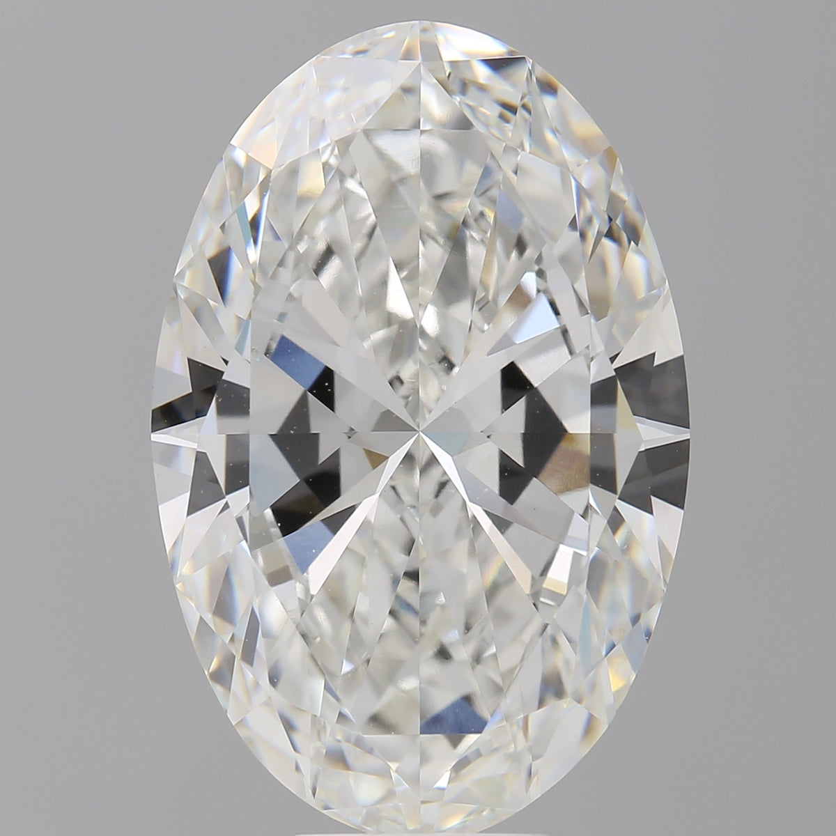 10.02 Carat Oval Shaped, Excellent Cut, F Color, VVS2 Clarity, IGI Certified Lab Grown Diamond