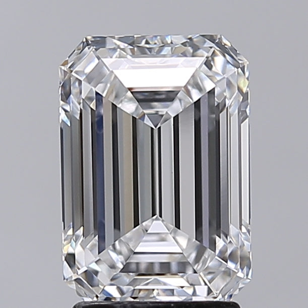 2.69 Carat Emerald Shaped, Very Good Cut, D Color, VVS2 Clarity, IGI Certified Lab Grown Diamond