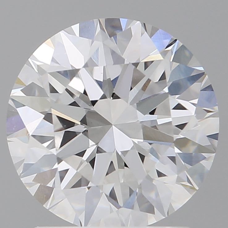 1.97 Carat Round Shaped, Excellent Cut, E Color, VVS2 Clarity, IGI Certified Lab Grown Diamond