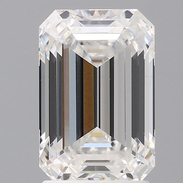 2.46 Carat Emerald Shaped, Ideal Cut, E Color, VS1 Clarity, IGI Certified Lab Grown Diamond