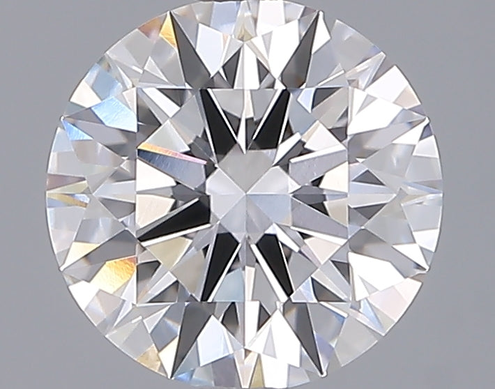 2.05 Carat Round Shaped, Ideal Cut, D Color, VVS1 Clarity, IGI Certified Lab Grown Diamond
