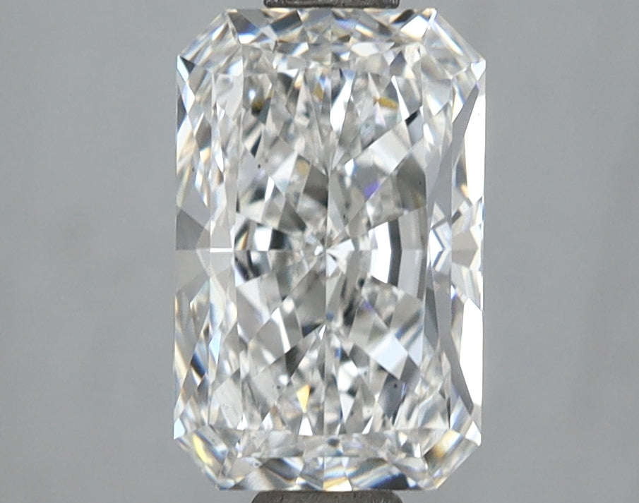 2.02 Carat Radiant Shaped, Ideal Cut, E Color, VS2 Clarity, IGI Certified Lab Grown Diamond