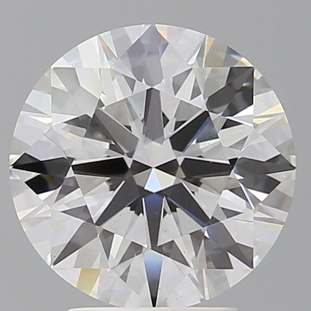 3.59 Carat Round Shaped, Excellent Cut, E Color, VS1 Clarity, IGI Certified Lab Grown Diamond