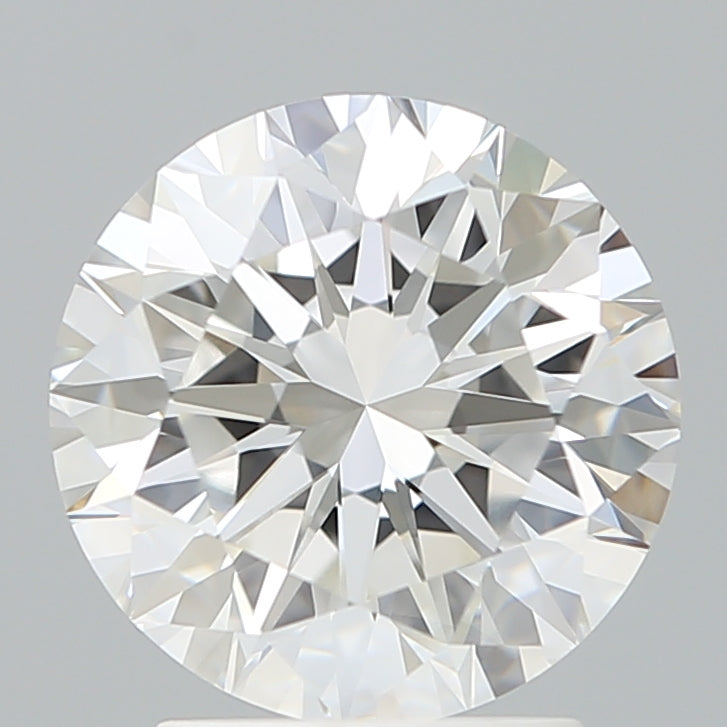 2.67 Carat Round Shaped, Excellent Cut, E Color, VVS2 Clarity, IGI Certified Lab Grown Diamond