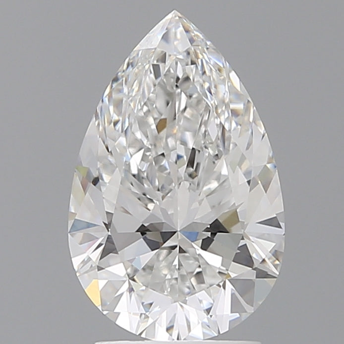 2.59 Carat Pear Shaped, Ideal Cut, E Color, VVS2 Clarity, IGI Certified Lab Grown Diamond