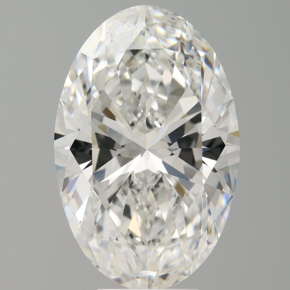 7.58 Carat Oval Shaped, Ideal Cut, E Color, VVS2 Clarity, IGI Certified Lab Grown Diamond